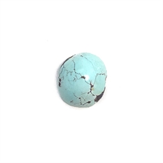 2.10ct Turquoise Oval Cabochon Loose Gemstone 9x8mm