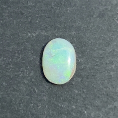 1.35ct White Opal Loose Gemstone 10x7mm
