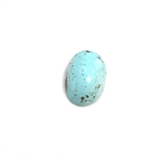 1.85ct Oval Turquoise Cabochon Loose Gemstone 10x7mm