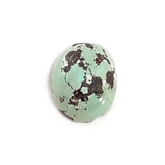 10.92ct Pale Turquoise Oval Cabochon 16x13mm