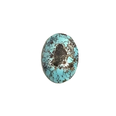 6.29ct Oval Cabochon Turquoise Loose Gemstone 17x12mm