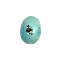 5.06ct Turquoise Oval Cabochon Loose Gemstone 14x10mm
