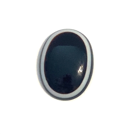 Banded Onyx Oval Cabochon 40 x 30mm