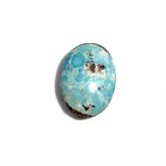 4.98ct Oval Cabochon Turquoise Loose Gemstone 14x9mm