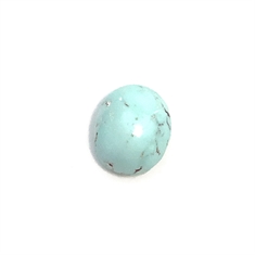 3.79ct Cabochon Oval Turquoise Loose Gemstone 11x9mm